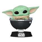 Product Funko Pop! The Mandalorian - Grogu in Hovering Pram thumbnail image