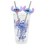 Product Ποτήρι Με Σετ Καλαμάκια Stitch Aloha Young Adult thumbnail image