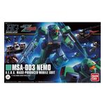 Product Gundam HGUC 1/144 MSA-003 Nemo Model Kit thumbnail image