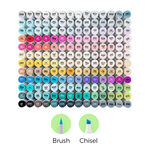 Product Μαρκαδόροι Ohuhu Markers Brush & Chisel Set of 168+1 Χρώματα thumbnail image