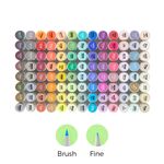 Product Ohuhu Honolulu B Alcohol Art Markers Σετ Μαρκαδόρων 104 Χρωμάτων Brush & Fine thumbnail image