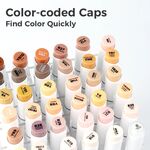 Product Ohuhu 36 Skin Tone Alcohol Art Markers Brush & Chisel thumbnail image