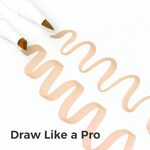 Product Ohuhu Markers 24 Skin Colour Brush and Chisel thumbnail image