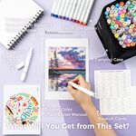 Product Ohuhu Honolulu B Alcohol Art Markers Σετ Μαρκαδόρων 104 Χρωμάτων Brush & Fine thumbnail image