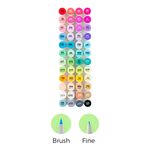 Product Ohuhu Markers Brush and Fine Set 48  Mid Tone Set thumbnail image
