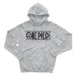 Product One Piece Luffy Skull Grey Hoodie thumbnail image