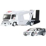 Product Mattel Hot Wheels Premium: Car Culture Team Transport – Hw Honda Civic Type-R &amp; Kousoku Hauler Vehicles (JHX94) thumbnail image