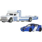 Product Mattel Hot Wheels Premium: Car Culture Team Transport - Volkswagen Corrado VR6 &amp; Retro Rig / Camion Vehicles (JHX95) thumbnail image