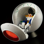 Product Dragon Ball Mechanics Sayan Space Pod Model Kit thumbnail image