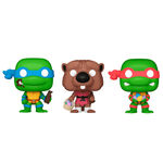 Product Funko Pocket Pop! Teenage Mutant Ninja Turtles - Leonardo/Raphael/Splinter thumbnail image