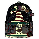 Product Loungefly Disney The Nightmare Before Christmas Town Carousel Glow Mini Backpack thumbnail image