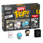 Product Funko Bitty Pop! 4-Pack: Jon Snow, Ghost, White Walker & Mystery thumbnail image