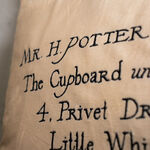 Product Μαξιλάρι Harry Potter - Pillow "Hogwarts Letter" thumbnail image