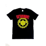 Product Captain Marvel Distressed Logo T-Shirt thumbnail image