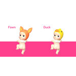 Product Φιγούρα Sonny Angel Hippers Looking Back Series (Blind Box ) 1pc 1τμχ Τυχαία Επιλογή thumbnail image