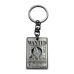 Product One Piece Keychain Silver Wanted Luffy thumbnail image
