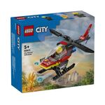 Product LEGO® City: Fire Rescue Helicopter Building Set (60411) thumbnail image