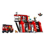 Product LEGO® City: Fire Station with Fire Truck Playset (60414) thumbnail image