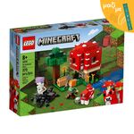 Product LEGO® Minecraft®: Το Σπίτι των Μανιταριών (21179) Μαζί με Πασχαλινή Λαμπάδα thumbnail image