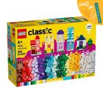 Product LEGO® Classic: Δημιουργικά Σπίτια, Παιχνίδι Κατασκευής (11035) Μαζί με Πασχαλινή Λαμπάδα thumbnail image