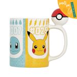 Product Pokemon Pokeball 3D Handle Mug Along with an Easter Candle thumbnail image