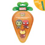 Product Pocket Pop! 3 Pieces Marvel Spiderman Hulk Iron Man Μαζί με Πασχαλινή Λαμπάδα thumbnail image