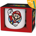Product Super Mario Campfire Mug White Along with an Easter Candle thumbnail image