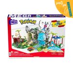 Product Mattel Mega Pokemon Adventure Builder: Pokemon Jungle Voyage (HHN61) Along with an Easter Candle thumbnail image