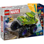 Product LEGO® Marvel: Το Φορτηγό του Χαλκ εναντίον Θάνος (76312) Μαζί με Πασχαλινή Λαμπάδα thumbnail image