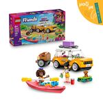Product LEGO® Friends: Αυτοκίνητο για Οδικό Ταξίδι Φιλίας (42659) Μαζί με Πασχαλινή Λαμπάδα thumbnail image
