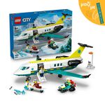 Product LEGO® City: Emergency Air Ambulance Plane (60465) Along with an Easter Candle thumbnail image