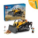 Product LEGO® City: Yellow Bulldozer (60466) Along with an Easter Candle thumbnail image
