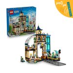 Product LEGO® City: Κεντρικός Σιδηροδρομικός Σταθμός (60469) Μαζί με Πασχαλινή Λαμπάδα thumbnail image