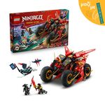 Product LEGO® NINJAGO®: Μαχητικό Όχημα Νίντζα (71844) Μαζί με Πασχαλινή Λαμπάδα thumbnail image