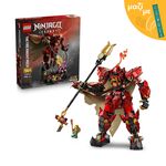 Product LEGO® NINJAGO®: The Fire Knight Mech (71846) Along with an Easter Candle thumbnail image