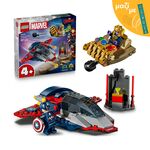 Product LEGO® Marvel: Κάπτεν Αμέρικα vs. Θάνος (76319) Μαζί με Πασχαλινή Λαμπάδα thumbnail image