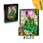 Product LEGO® Wicked: Emerald City Wall Art (75685) Along with an Easter Candle thumbnail image