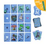 Product Τράπουλα Paladone: Minecraft - Waterproof Playing Cards (PP14949MCF) Μαζί με Πασχαλινή Λαμπάδα thumbnail image