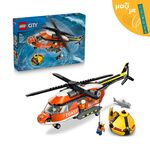 Product LEGO® City: Coast Guard Helicopter (60503) Μαζί με Πασχαλινή Λαμπάδα thumbnail image