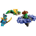 Product LEGO® NINJAGO®: Nya vs. Mutation Monster Spinner (71849) Along with an Easter Candle thumbnail image