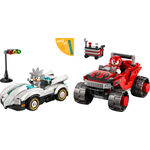 Product LEGO® Sonic the Hedgehog™: Silver’s Car vs. Knuckles’ Monster Truck (77118) Along with an Easter Candle thumbnail image
