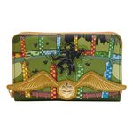 Product Loungefly Harry Potter Golden Snitch Zip Around Wallet thumbnail image