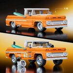 Product Τουβλάκια Mattel Hot Wheels: Elite Series Brick Shop - Chevrolet Custom '62 Chevy Pickup Vehicle (JFT20) thumbnail image