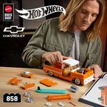 Product Τουβλάκια Mattel Hot Wheels: Elite Series Brick Shop - Chevrolet Custom '62 Chevy Pickup Vehicle (JFT20) thumbnail image