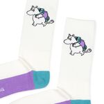 Product Moomintroll Adventure Retro Purple Socks thumbnail image