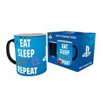 Product Playstation Mug Heat Change Eat Sleep Repeat thumbnail image