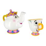 Product Σετ Κούπα και Τσαγιέρα Disney Beauty and The Beast Mrs Potts and Chip thumbnail image