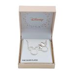 Product Κολιέ Disney Mickey and Minnie in Silver Brass Plated thumbnail image