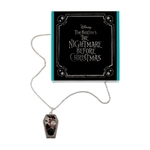 Product Disney Nightmare Before Christmas Coffin Brass Plated Necklace & Floating Stones thumbnail image