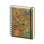 Product Hogwarts Crest & Four Houses A5 Wiro thumbnail image
